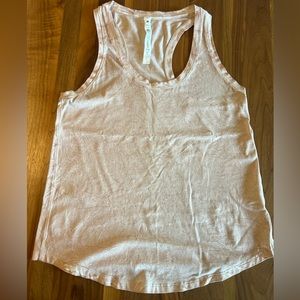 EUC Lululemon Love Tank in Soft Pink wash /tie dye
